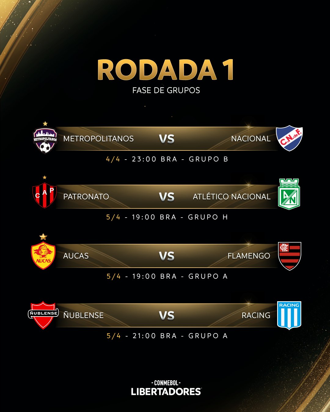 Copa Libertadores 2023: Os jogos e resultados da 5ª rodada da fase