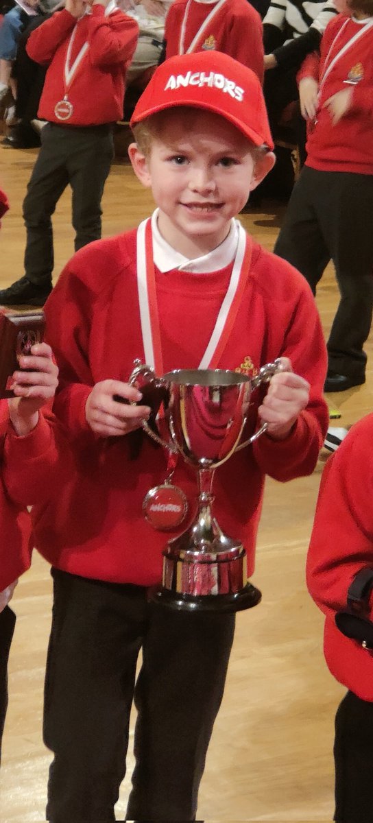 Lorella2582's tweet photo. Louis for 2 awards tonight at his Anchor boys presentation ceremony. Team leader of the best group trophy and the Jeanette Morrison trophy for being the best anchor boys this year for being kind, caring &amp; being helpful to others so proud of him 💙 @MissRFoster @MoorfootPr https://t.co/XEQmQt2tS2