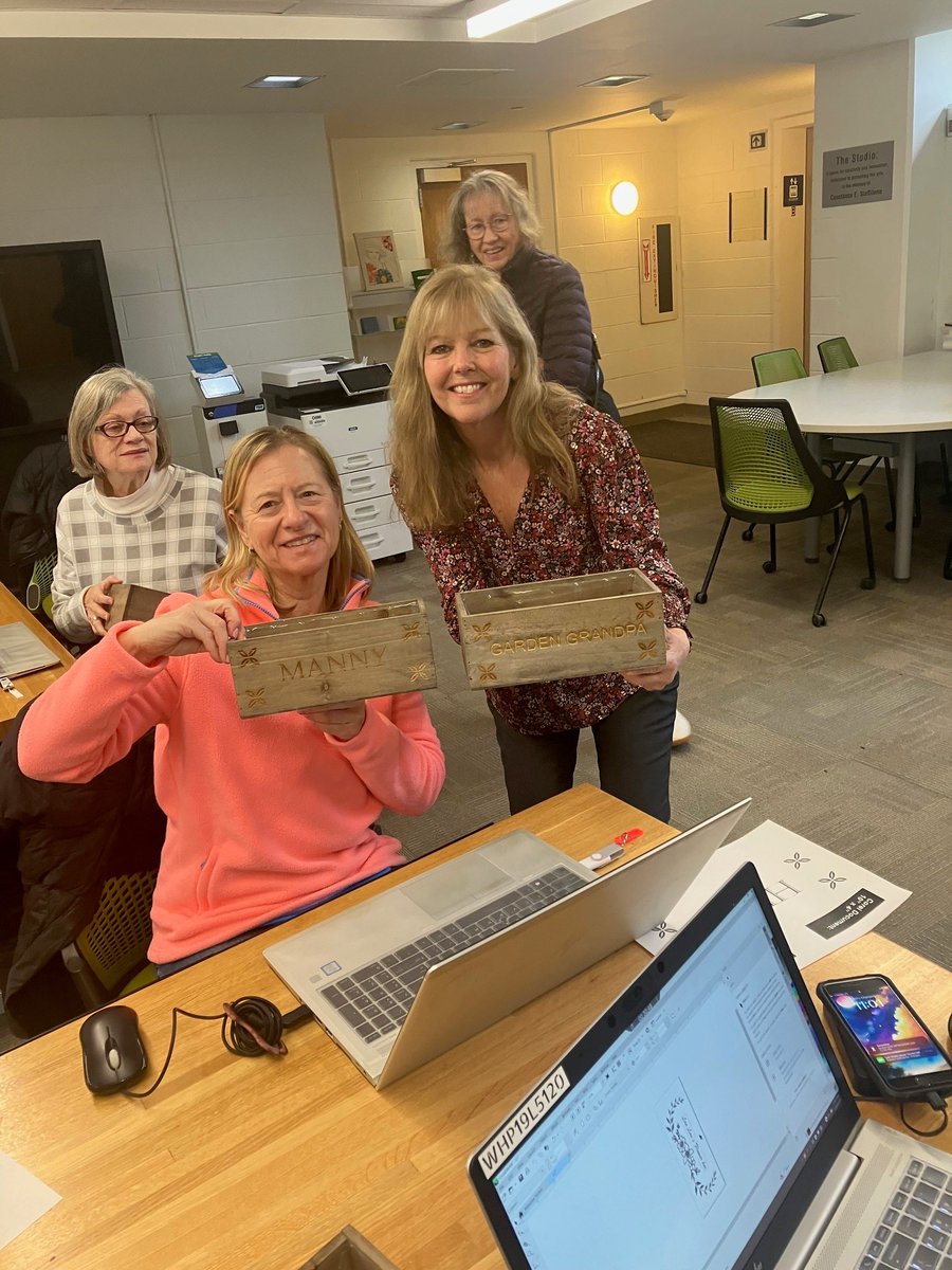 WinnLib's tweet image. Nothing screams spring more than creating custom planters soon to be filled with flowers! #WNPLD #Spring #PlanterBoxes