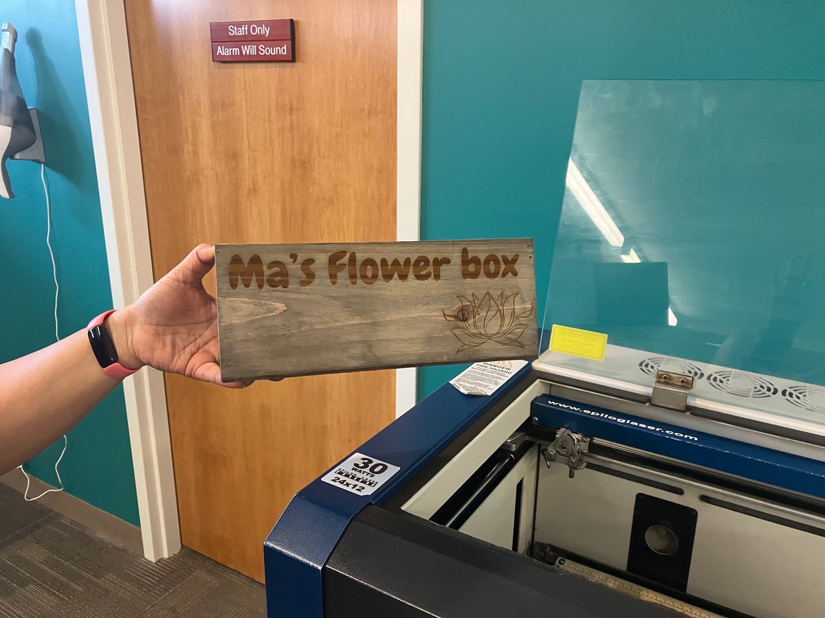 WinnLib's tweet image. Nothing screams spring more than creating custom planters soon to be filled with flowers! #WNPLD #Spring #PlanterBoxes
