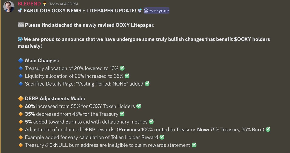 hudster1980's tweet photo. OOXY LITE PAPER UPDATE!

@cryptocom @BitcoinMagazine @business @elonmusk @kevinolearytv @safemoon @binance @BinanceUS @DanielxPrado @GREEKVULCANGURU @PRIDE2120 @VulcanChain @vulcanchainesp @officialsafuu https://t.co/zQpx9Pco40