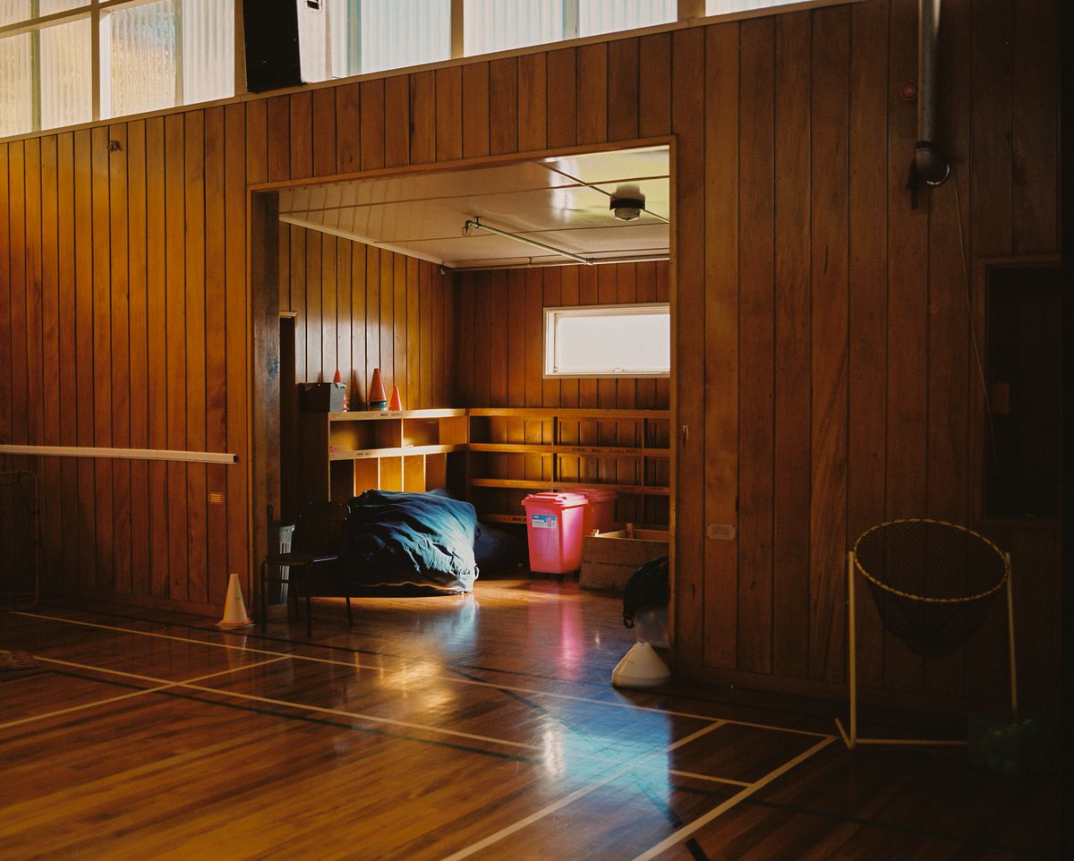 film photos I made in an old gymnasium