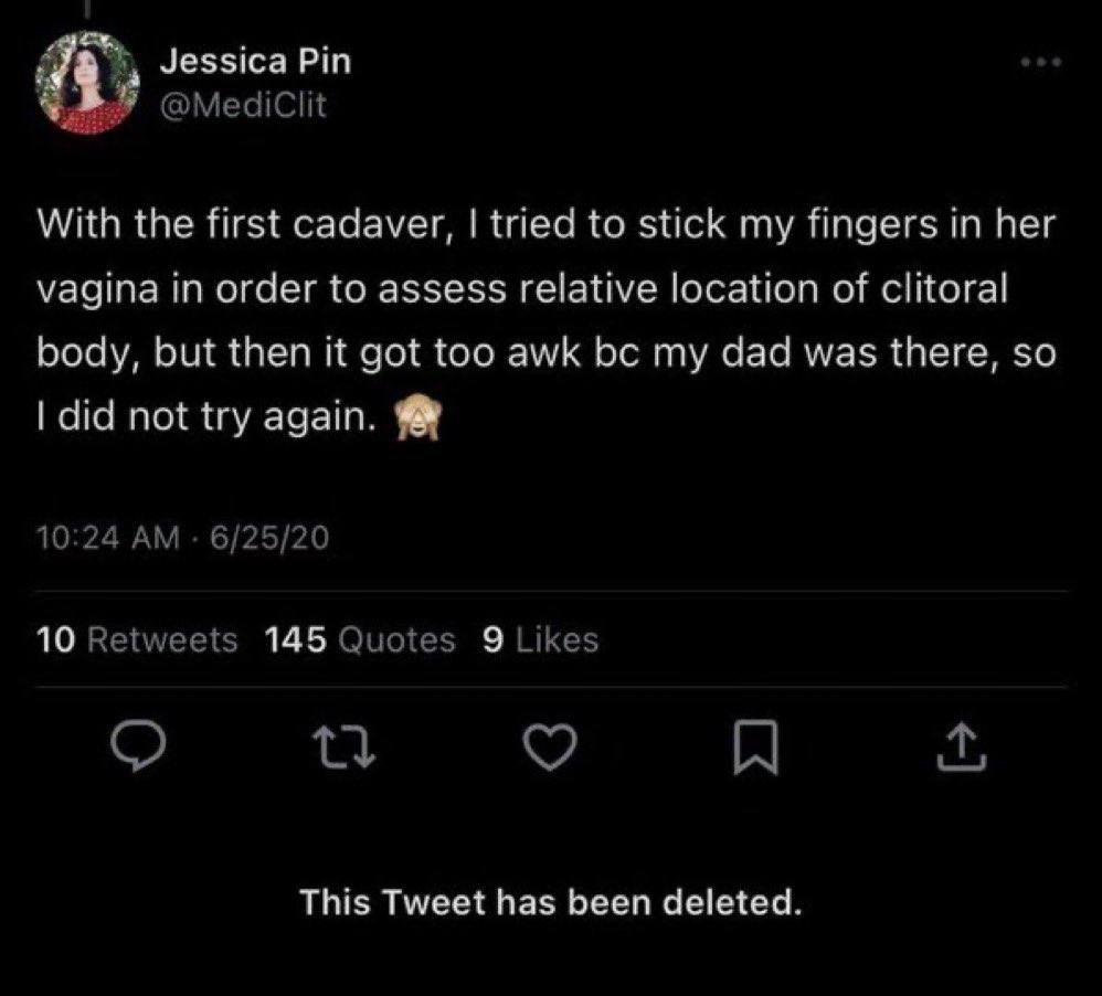 Her daddy not only bought bodies for her, but the only reason she didn’t keep doing it was bc “he was right there & it was awk” Like what?? https://t.co/OEFhU3SoP6
