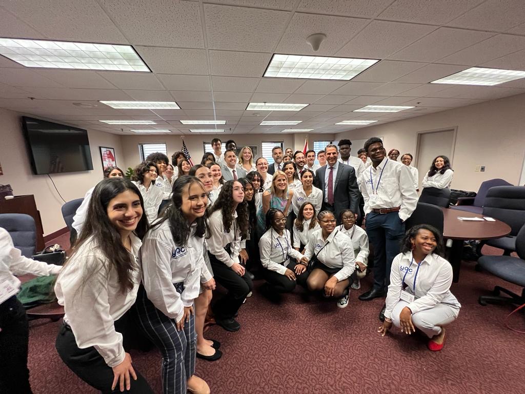 childrenstrust's tweet photo. Thank you to the members of the Miami-Dade County Legislative Delegation for meeting with The Trust's Youth Advisory Committee. Your inspiring words & demonstrated leadership left a strong impression on these youth leaders. #YACTrip2023 #WeAreTCT #Tallahassee #FloridaStateCapitol https://t.co/aqsLrmDL4O