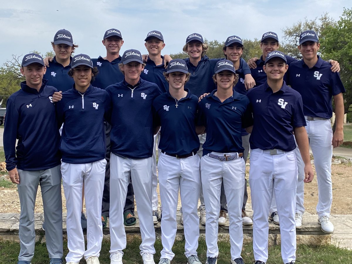 SVHSGOLF's tweet photo. District Champions &amp; District Runner Up!!! 
Aiden Page 🥇
Ryan Griff 🥈
Gavin Sykes - Advancing Medalist! 
11 Rangers headed to the Regional Tourney!!! https://t.co/5KJl7BWTxp