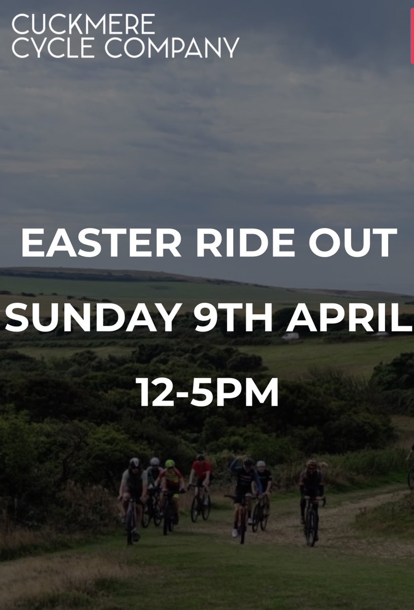 CuckmereCycleCo's tweet photo. Easter Ride Out with Nico Roche 🚴 !! Book your spot now : 

https://t.co/kgcZnOwv7i

#nicoroche #rideout #eastercycle #bikeride #cuckmere #sevensisters #friston 

@CRAIGEADIE https://t.co/SUDgZFnYF7