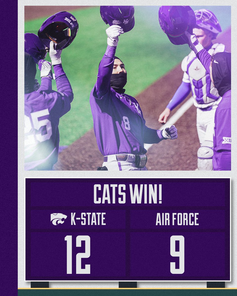 Another come back. 
Another Wildcat dub!

#KStateBSB