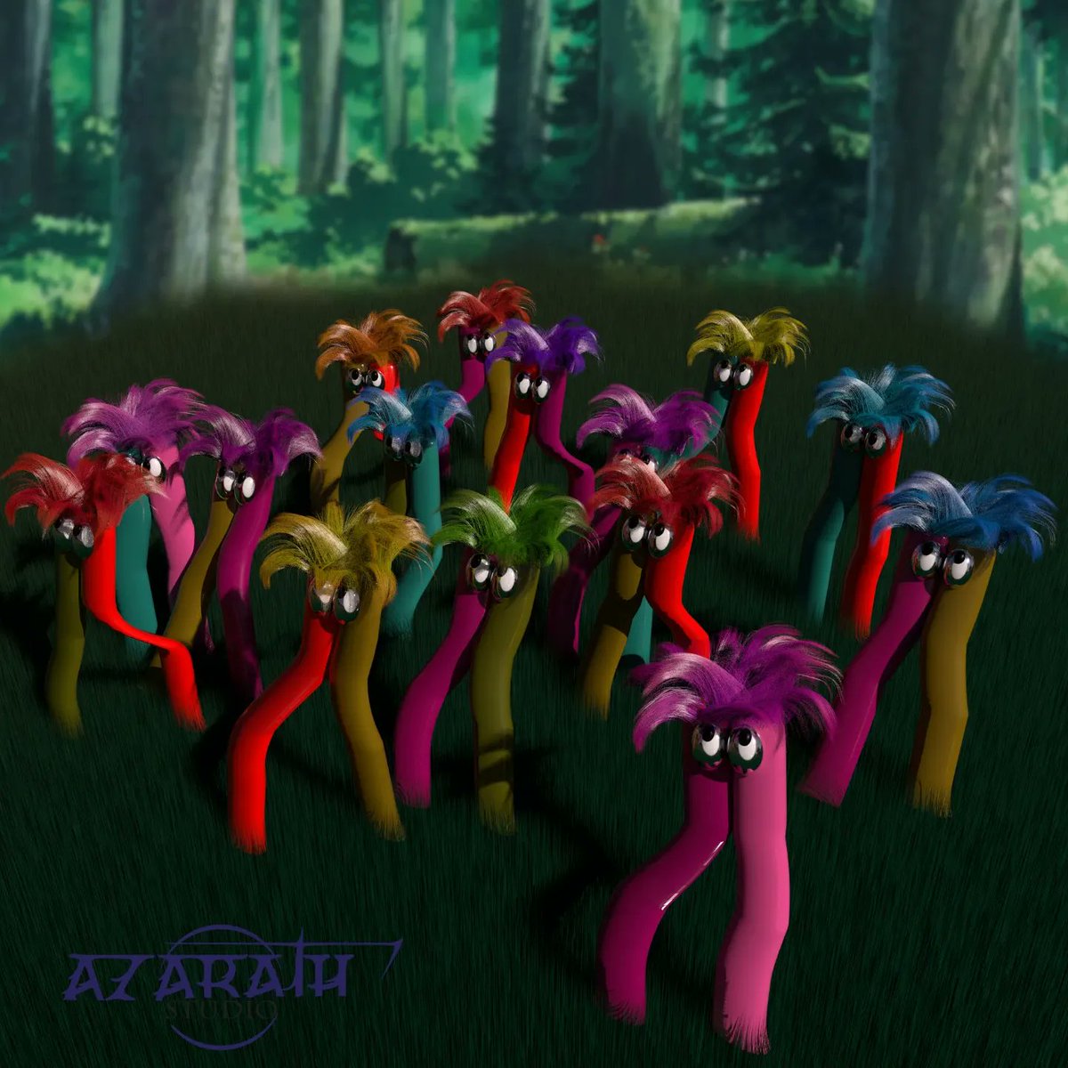 AzarathStudio's tweet photo. Momeraths Alice in wonderland
#3d #model3d #hair https://t.co/cxCS1SwLK2