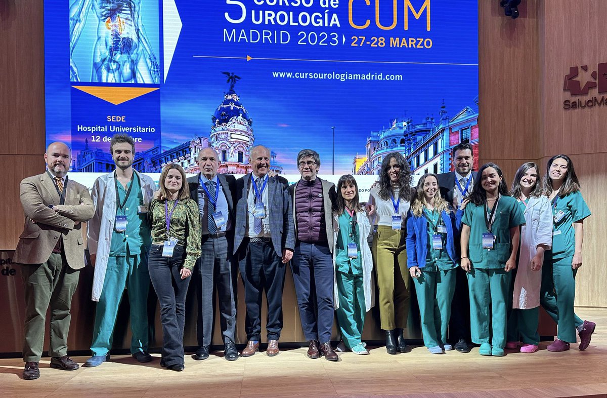 CabreraMeiras's tweet photo. Hoy ha concluido #CUM23 dos dias de intensa actividad quirúrgica en directo. Gracias a todo el servicio @Urologia12 por el entusiasmo, compromiso y rigor demostrado. https://t.co/puhiafQ9UV