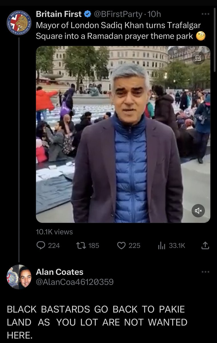 dr_barrett's tweet image. Hey @elonmusk - I see “Britain First” has a blue checkmark … do you think there is anything wrong about that or is all tickity boo ? #hellscape

I guess as along as $8 dollars are available vile racism is fine … @TwitterSafety