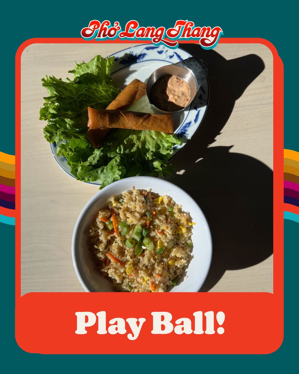 pholangthang's tweet image. Opening Day hours &amp;amp; specials alert! We will have a special limited menu and full bar from 9-4pm on opening day, regular dinner menu &amp;amp; hours from 5-10pm. See y’all at the parade! #pholangthang #dothelangthang #openingday #cincinnati #goetta