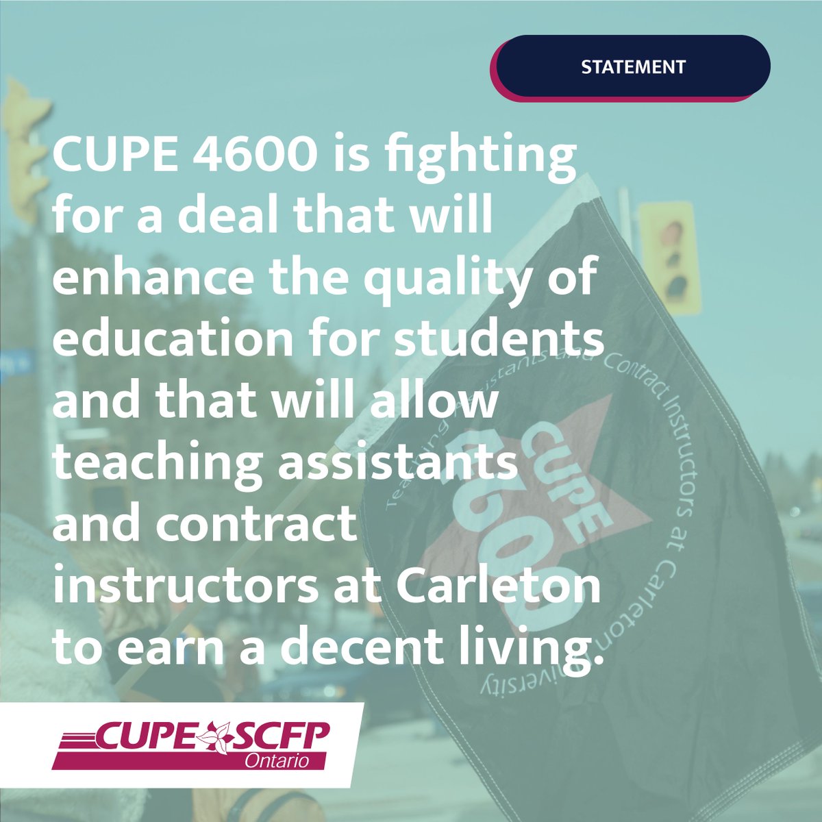 CUPE Ontario tweet media