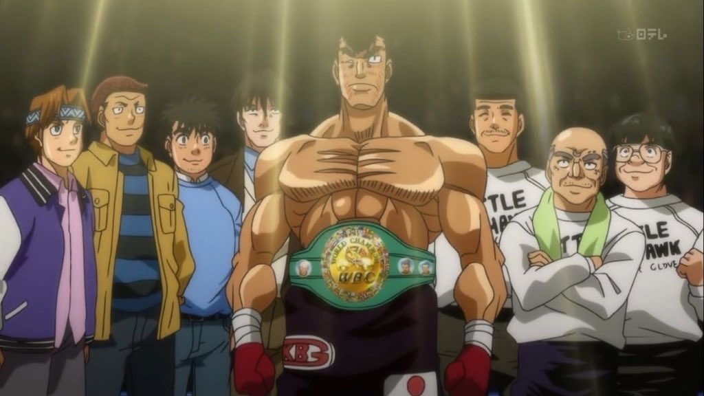 Inku_fr's tweet photo. Il y a 9 ans jour pour jour, le dernier episode de l'anime Hajime No Ippo était diffusé ! 🥊 https://t.co/iclojAs9JC
