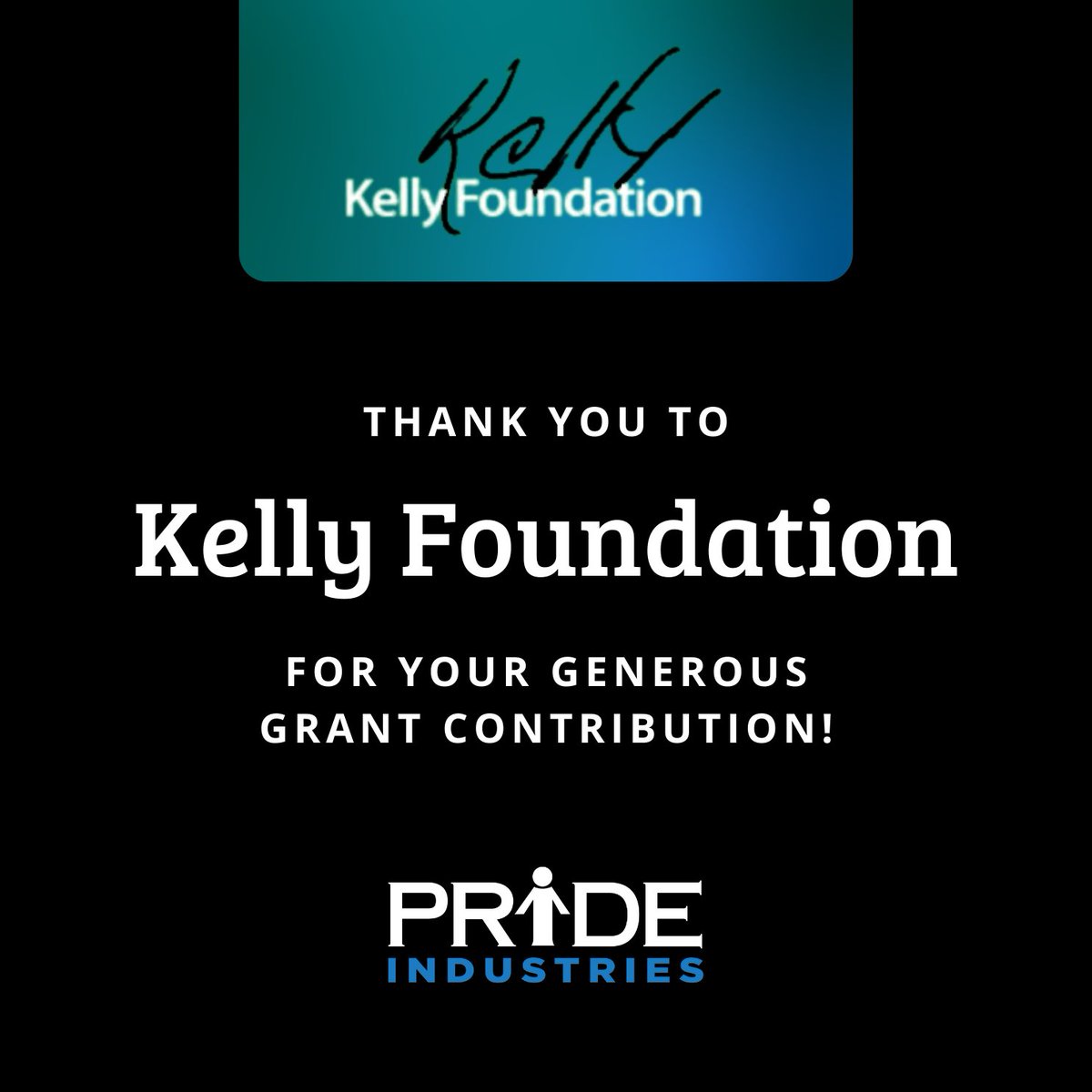 tweetsforpride's tweet photo. Thank you to the Kelly Foundation for awarding PRIDE Industries $15,000 toward the Youth Employment Services (YES!) program. This grant will help #OpportunityYouth in Sacramento and Placer counties gain vital employment skills that lead to career success.
#PathwaysToEmployment https://t.co/CxJLjtKsgW