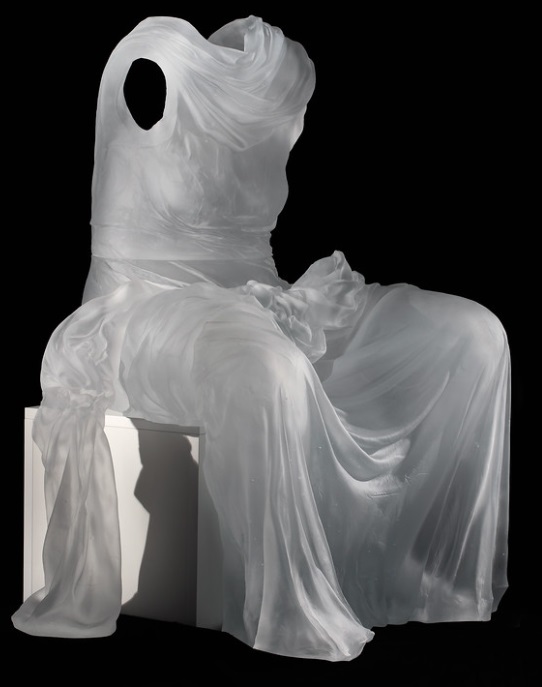 WomensArtForAll's tweet photo. Karen #Lamonte (.@KarenLamonte.Artist) #WomensArt #ArtByWomen #WomenArtists •Seated Dress, Absence Adorned Series• https://t.co/ItJvEDyypU