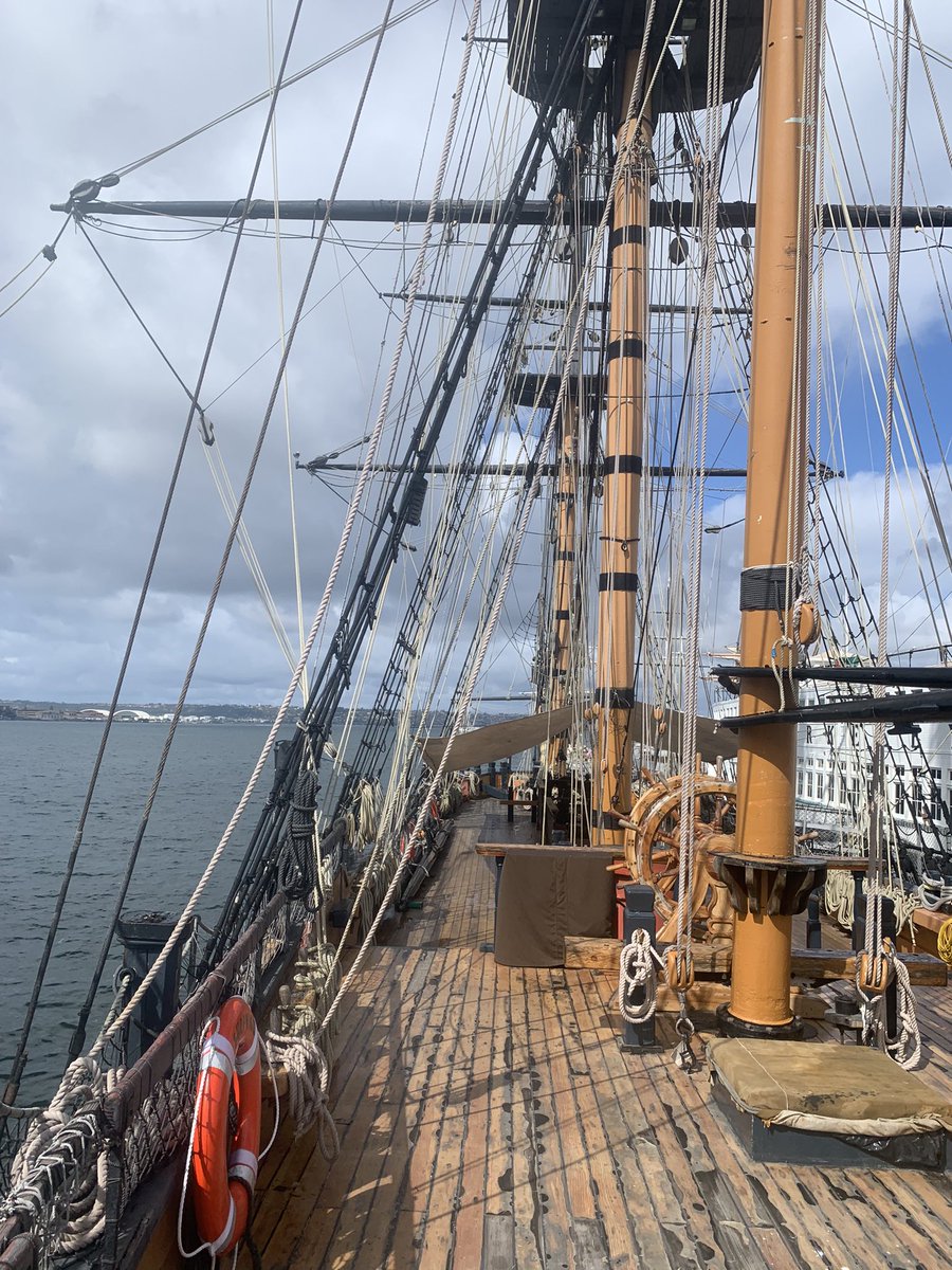 More from HMS Surprise (of Master &amp; Commander fame) in San Diego.

“More sand on the floor”
“The lesser of two weevils”
“You men, collect these wounded!”
“Sand and broken shell”
“You stay classy San Diego”