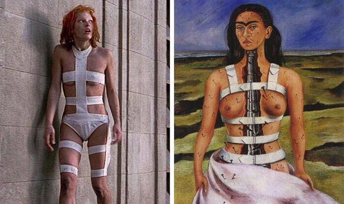 ElDeCreativo's tweet photo. Hiilo de referencias del arte pictórico en el cine.

🧵👇

1️⃣
🎬El quinto elemento, Luc Besson (1997)
🖼La columna rota, Frida Kahlo (1944) https://t.co/UBzqpGBHae
