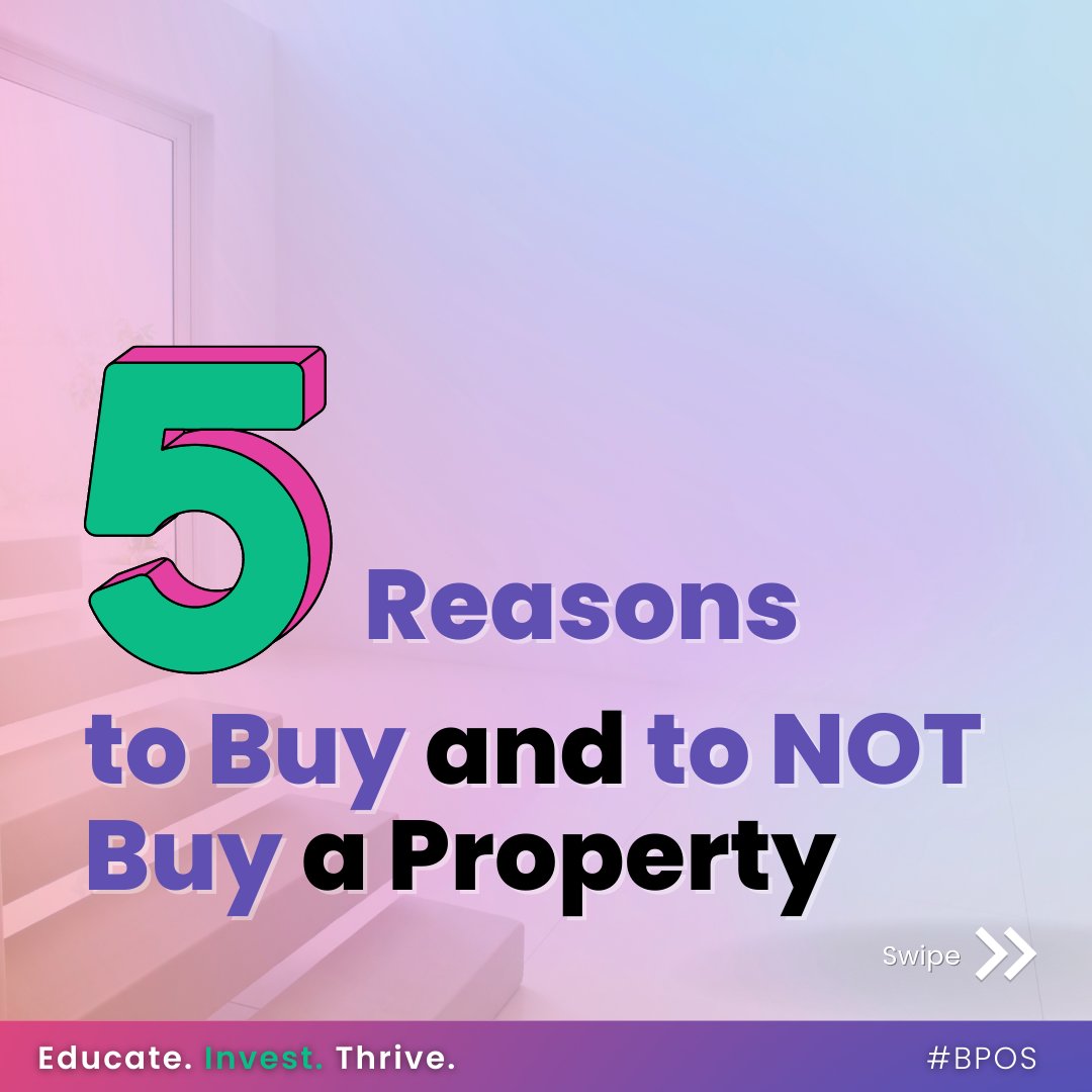 boredpunksoc's tweet image. Weighing the pros and cons of buying a property 🏠

What should we add more to the list?

#BPOSEducates #BPOS