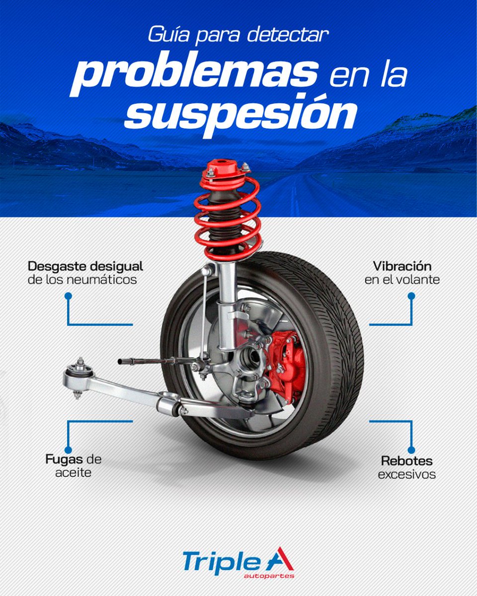 tripleahn's tweet photo. ¡Hey! Aquí tienes información para aprender a 𝗱𝗲𝘁𝗲𝗰𝘁𝗮𝗿 𝗹𝗼𝘀 𝗽𝗼𝘀𝗶𝗯𝗹𝗲𝘀 𝗳𝗮𝗹𝗹𝗼𝘀 𝗲𝗻 𝗹𝗮 𝘀𝘂𝘀𝗽𝗲𝗻𝘀𝗶𝗼́𝗻 🚘👌🏼

👉🏻Cotíza👇
📱 (+504) 3188-391
📲 https://t.co/NA6DA04l6R

 #automovil #autorepuestos #promociones #triplea https://t.co/1MExyAxCAB
