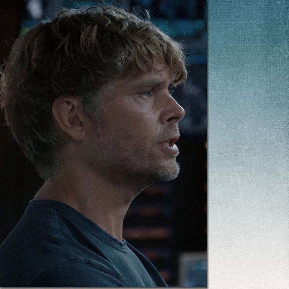 SnoopGirlZ's tweet image. #Deeks Hair. Smile. Compassion. Witty. Proud of his glorious viking mane. Inspector. Husband.