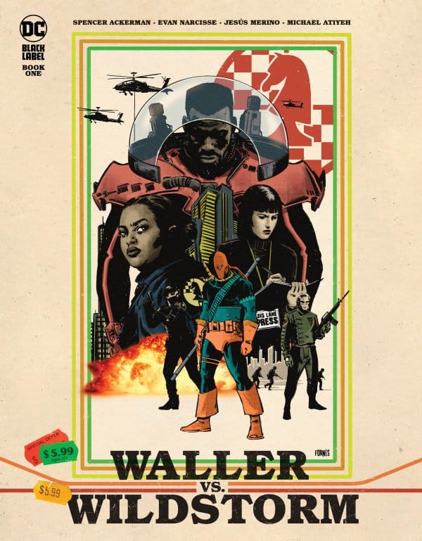 wildstormaddict's tweet photo. Waller vs. Wildstorm #1 by @attackerman is out today! #comics #comicbooks https://t.co/4sRLTRgkXl