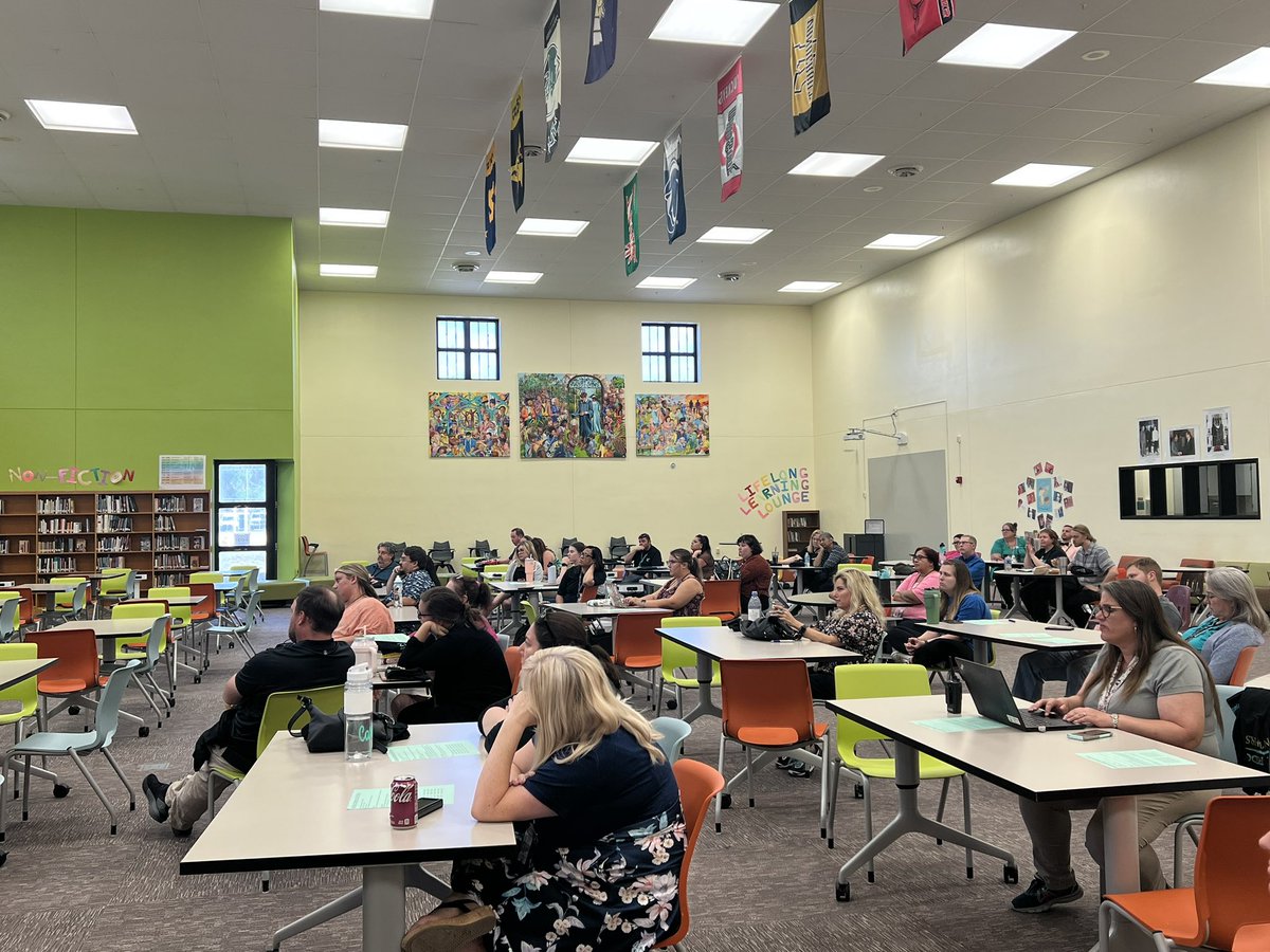 Pine Ridge HS on Twitter "Great Faculty Meeting today!"