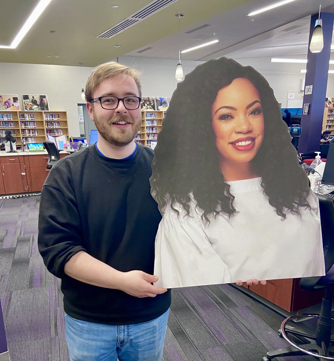 ICCSDLibraries's tweet image. Are Stephanie and Ketshia excited to meet Tiffany D. Jackson tomorrow at Liberty High?! Yes they are!! Mr. Swails is, too! Welcome to our school!! 🙌📚 @WriteinBK @libertyhighiowa  @hillsbank @ICCSDFoundation @IowaCitySchools #Bolts