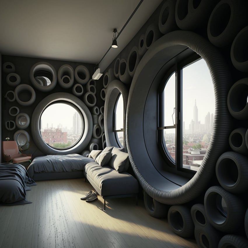 Image showcasing Building a Sustainable Home with Recyclable Materials