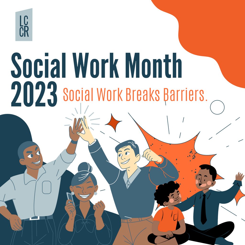 March is Social Work Month, & we'd like to say thank you to all of our social workers who make a major difference in the lives of our kids. The work you do for our clients & the community is immeasurable, but the impact is undeniable! Thank you for working to #TreatKidsLikeKids!