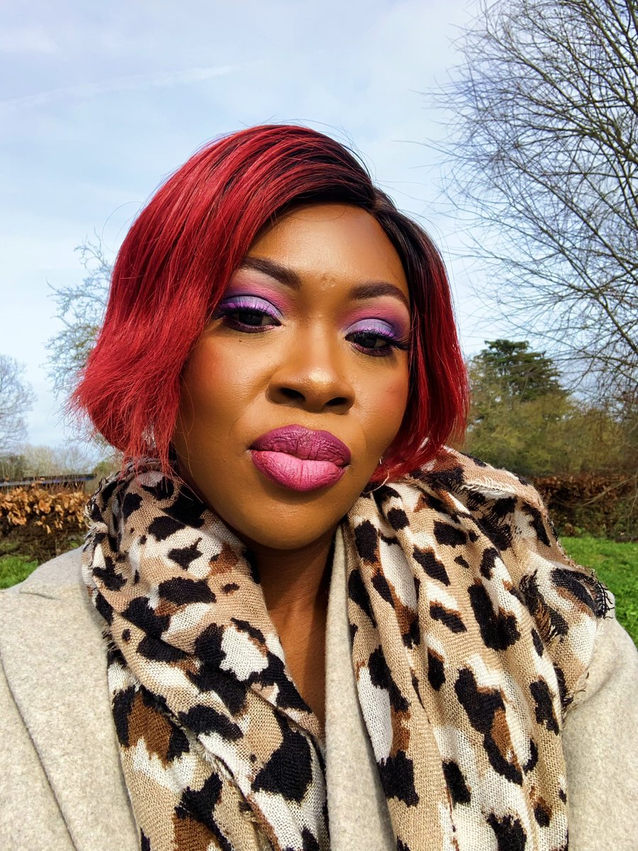Adeolahavenface's tweet photo. Spring is blooming 🌺🌼
@kvdbeauty Lock it foundation 
@limecrime Velvetines “Scandal” &amp; “Wisteria”
@hudabeauty Concealer and powder 
@patmcgrathreal duo blush
@charlottetilbury Air brush setting spray
@maccosmetics Brow Styler “Hickory” &amp; Mineralize Powder
@madebymitchell Liners https://t.co/5gxJkPlnqz