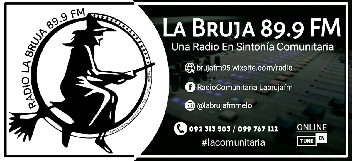 La Bruja FM 89.9 (@labrujafmmelo) on Twitter photo 