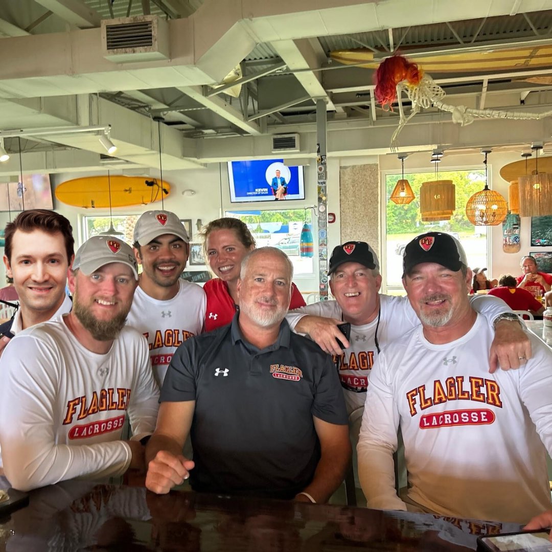 Big thanks to <a href="/JimmyHulas/">Jimmy Hula's</a> St. Augustine for hosting <a href="/FlaglerMLax/">Flagler Men’s Lacrosse</a> after each and every home game!

Charles and his staff always take of our boys, fans, and coaches. We appreciate you!