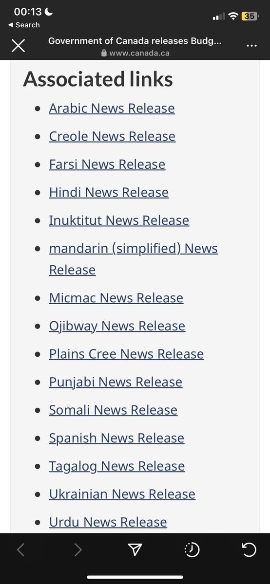 Reem Al-Ameri (she/her/elle) (@reem_ameri) on Twitter photo 2023-03-28 22:18:55 Can we take a second to appreciate the amount of languages this release is available in - shoutout to all the outreach teams involved👏🏼👏🏼 #Budget2023 Can we take a second to appreciate the amount of languages this release is available in - shoutout to all the outreach teams involved👏🏼👏🏼 #Budget2023