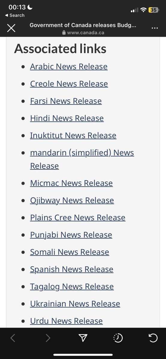 Can we take a second to appreciate the amount of languages this release is available in - shoutout to all the outreach teams involved👏🏼👏🏼 #Budget2023