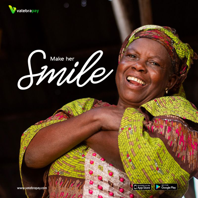 vatebrapay's tweet photo. This is the smile on mom’s face when she received money from her son by surprise.
What if you fund your mom's Vatpay wallet, what will be her reaction?
#WallettoWallet #Vatpay #payments https://t.co/kbG7jsVm1h