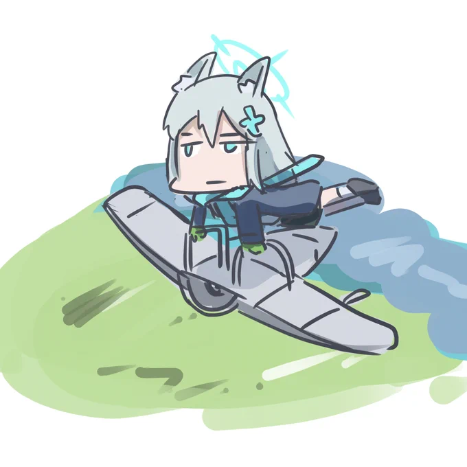 空飛ぶシロコ 