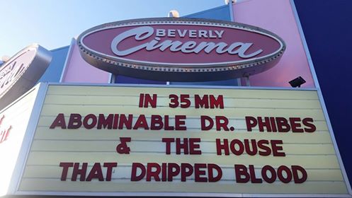 PhibesForever's tweet image. #TheAbominableDrPhibes (1971) screens tonight! Tuesday March 28th, at 7:30pm paired with #TheHousethatDrippedBlood (1971) at 9:35pm. BOTH IN 35mm ! #PHIBES