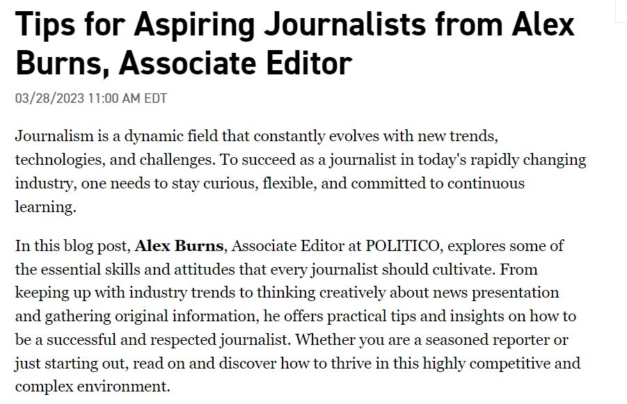 spj_tweets's tweet photo. "Plenty of people try to take shortcuts around the basics of journalistic integrity. Sometimes they get away with it. But there are few traits more valuable to a reporter, over the long term, than a reputation for honesty and good character." https://t.co/gMNHKWqTXu https://t.co/8yk6jNzr2L