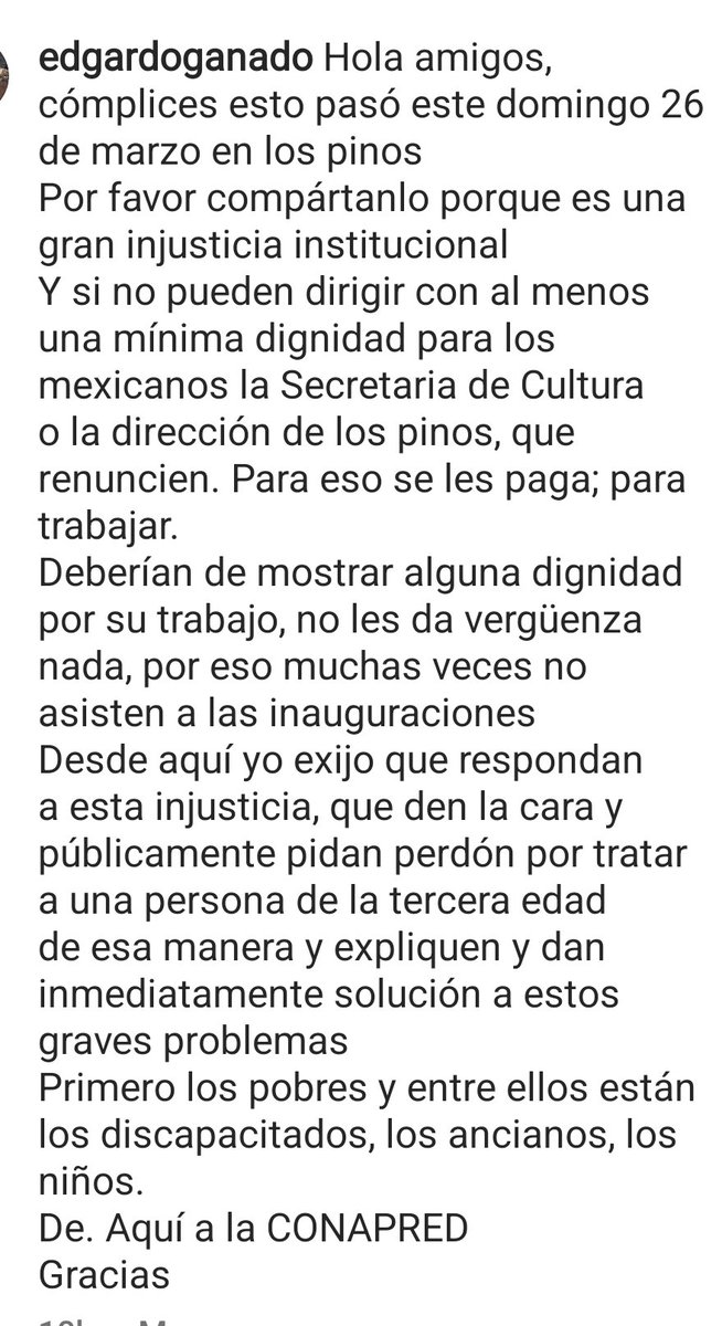 facebook.com/10005081184941… <a href="/CONAPRED/">Conapred</a> #descriminación #conapred #discapacidad #cclospinos #cultura #Mexico rt xfa
