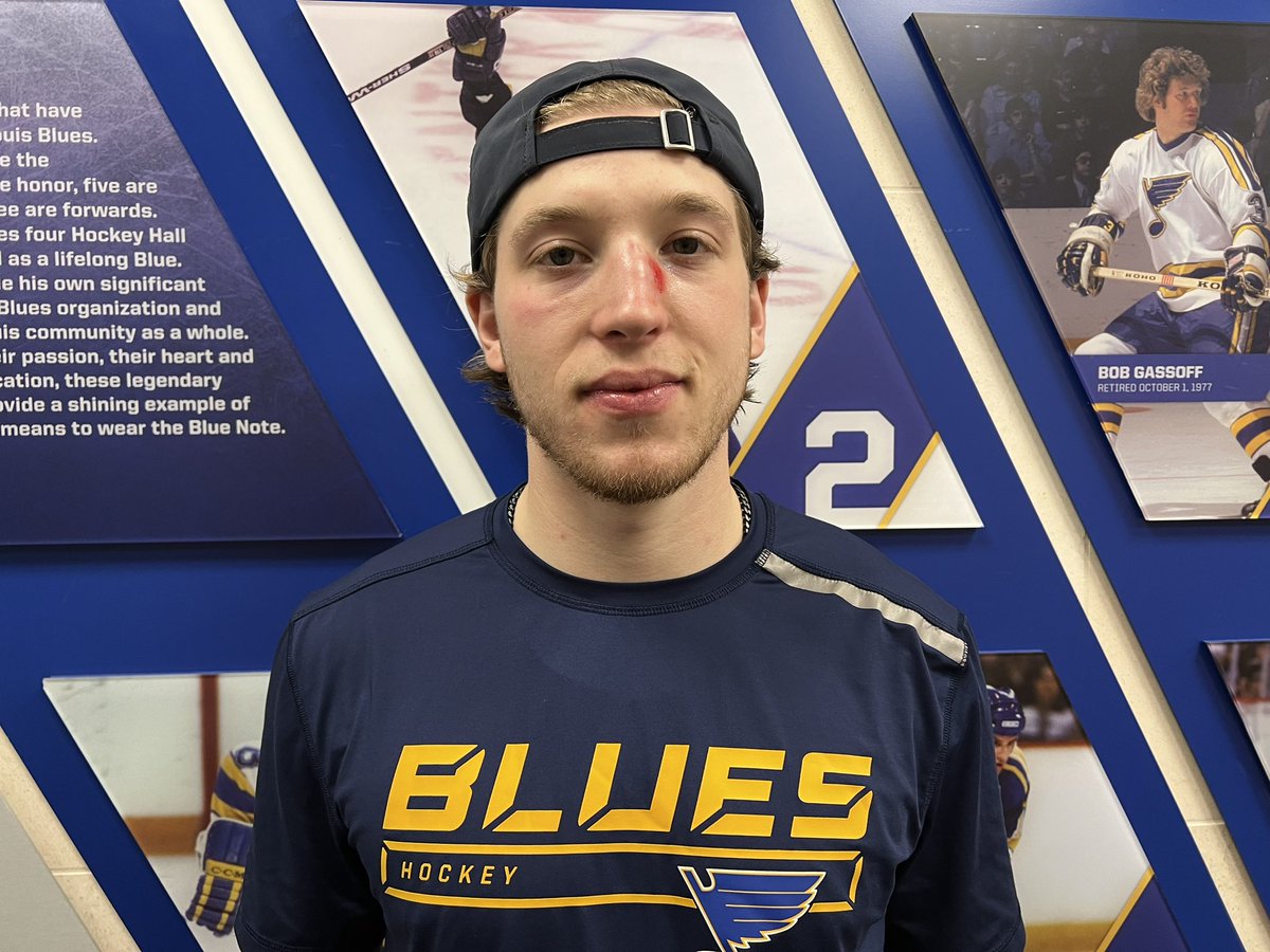 StLouisBlues's tweet photo. you should see the other guy https://t.co/XKWKnhrm3L