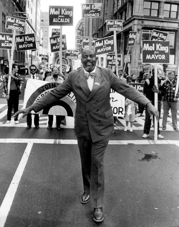 Ziggy617's tweet photo. RIP to Mel King a Boston political giant, visionary and mentor to many for decades. This man dedicated his life to radical love and justice. Let’s make sure we continue the chain of change ⛓️✊🏽🕊️👑 https://t.co/ZAhTMoFZYV