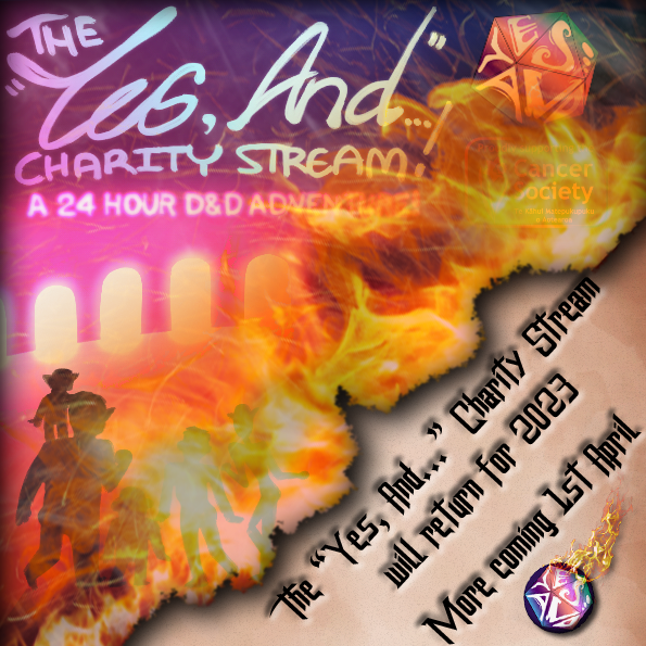 Yes And... follow our socials
linktr.ee/yesandcharity