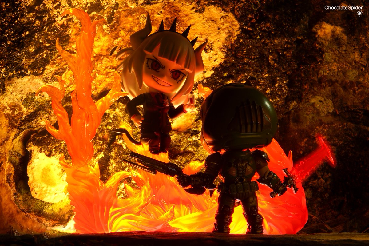 Well look who has come back. Welcome home, #DoomSlayer. How about we play a little game?

myfigurecollection.net/picture/3524951

#Helltaker #ヘルテイカー #DOOM #ドゥームスレイヤー #Nendoroid #ねんどろいど #Nendography #GSCfiguresIRL #TomSenpaiNoticeMe #TomPhotoCon7 #Hell #Fire #Indie