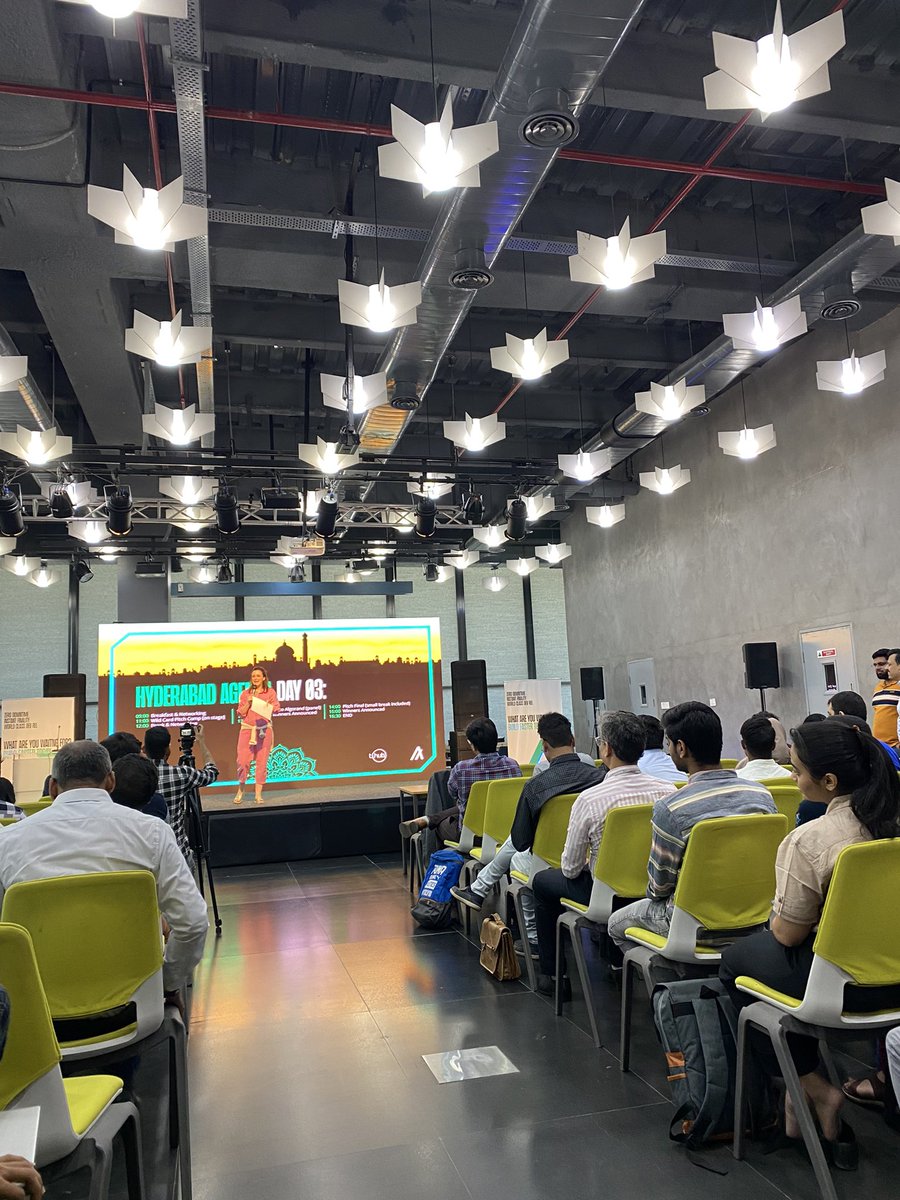 jsolu_tions's tweet photo. Thank you @Algo_Bharat, @Algorand for having such a fabulous Hack House event

All 3 days we had a great energy around the community and had a chance to meet @algodevs team and learned so much.

Looking forward 🚀

#AlgoBharat #AlgorandHackHouse #AlgoKit @THubHyd @AlgoFoundation https://t.co/Nd9mqKzLhB