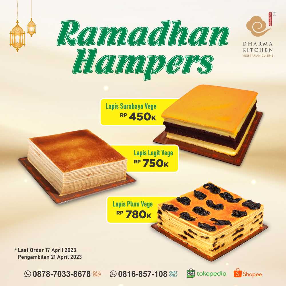 Dharma_Kitchen's tweet photo. Jalin tali silaturahmi di bulan Ramadhan dengan Healthy Hampers persembahan Dharma Kitchen. Healthy Food for Healthy Life ❤️

Contact us: 0816-857-108 (Chat Only)

Selamat menunaikan ibadah puasa 🙏 https://t.co/KbEO3rK77I