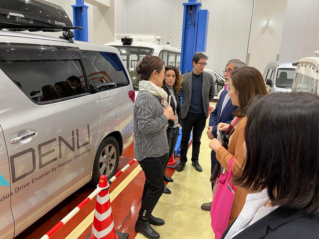 #Turin and #nagoya cities visiting Nagoya University Mobility Center, where autonomous driving study is conducted. @iurc_aa @EUinJapan @EUinmyRegion @EU_FPI