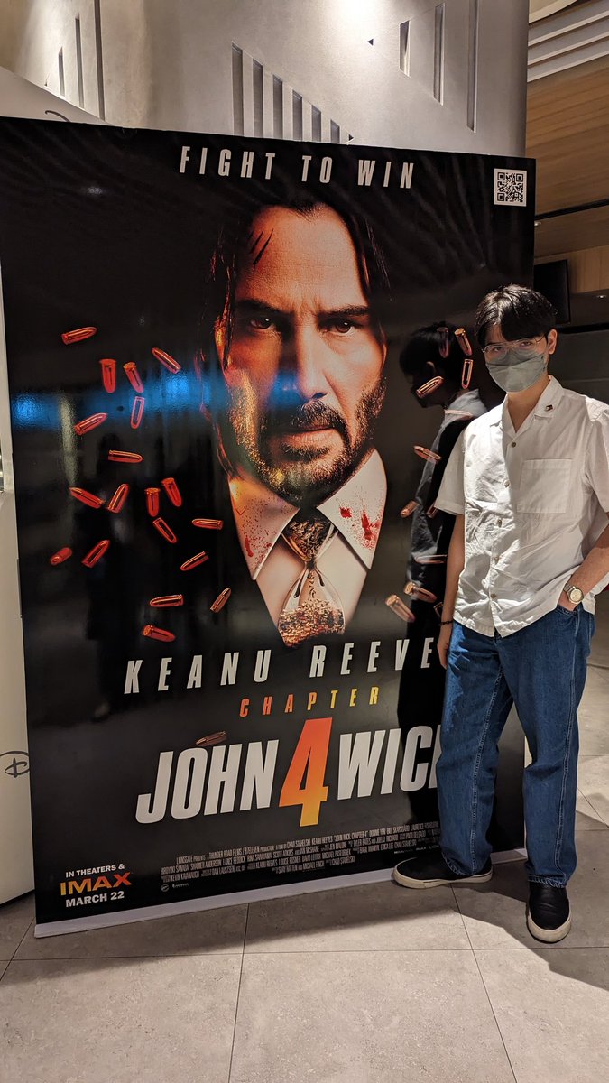 SeidoRain's tweet photo. John Wick 4 is the GOAT! Peak Cinema Action... https://t.co/M3shukS0BF