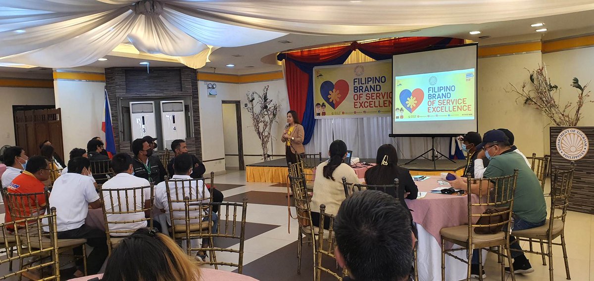 cagayanturismo's tweet image. The Cagayan Tourism Office headed by En.P. Jenifer Junio-Baquiran supported the DOT-R2-initiated Filipino Brand of Service Excellence (FBSE) Seminar for transport groups and frontline services of Tuguegarao City, Cagayan last February 28, 2023.

#EndlessFUNCagayan