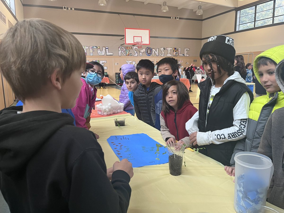 Excellent 4th grade Science Expo! Students showcased their work and presented to an audience of their 3rd gr. peers &amp; parents!