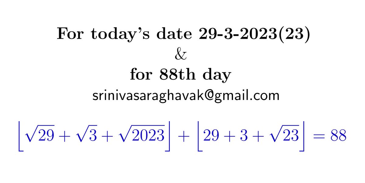 𝐒𝐫𝐢𝐧𝐢𝐯𝐚𝐬𝐚 𝐑𝐚𝐠𝐡𝐚𝐯𝐚 ζ(1/2 + i σₙ )=0 tweet media